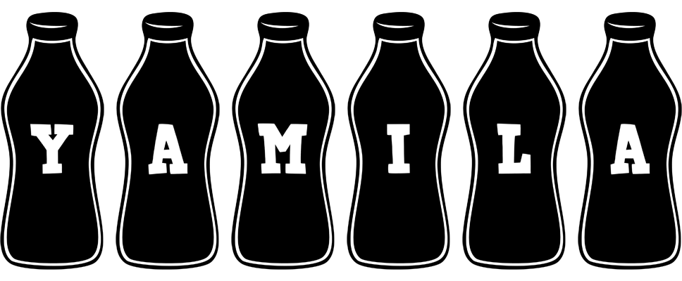 Yamila bottle logo