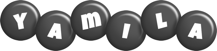 Yamila candy-black logo