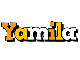 Yamila cartoon logo