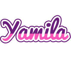 Yamila cheerful logo
