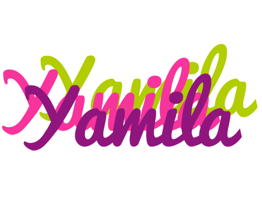 Yamila flowers logo