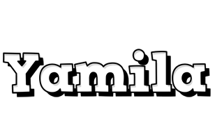 Yamila snowing logo