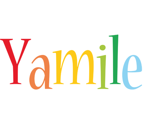 Yamile birthday logo