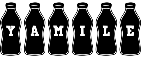 Yamile bottle logo