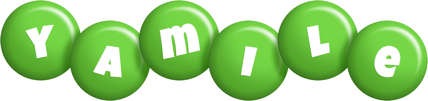 Yamile candy-green logo