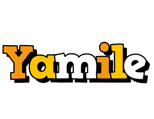 Yamile cartoon logo