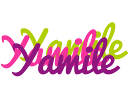 Yamile flowers logo