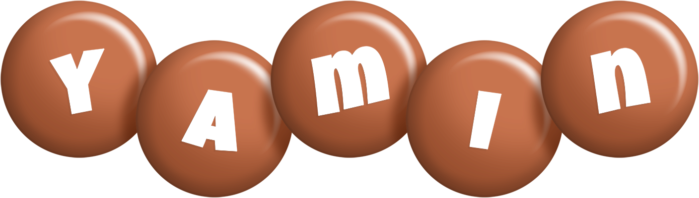 Yamin candy-brown logo