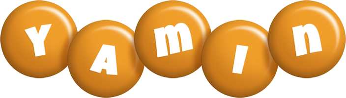 Yamin candy-orange logo