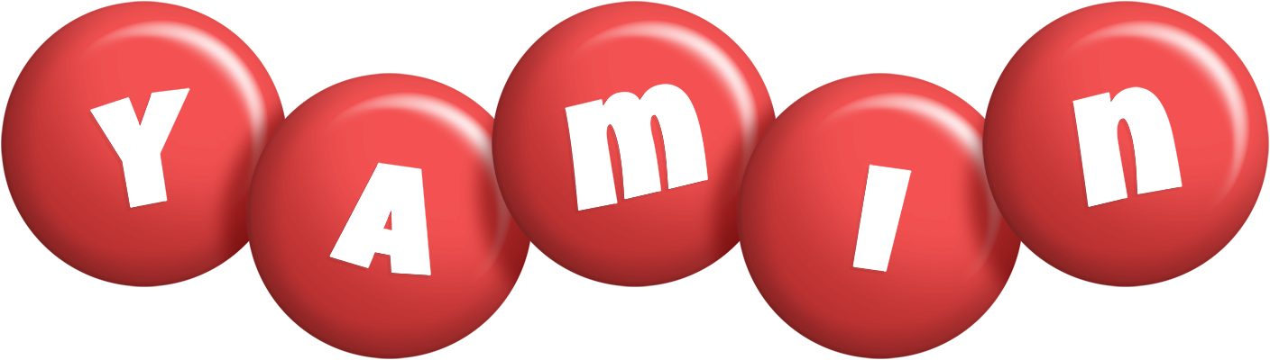 Yamin candy-red logo