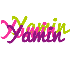 Yamin flowers logo