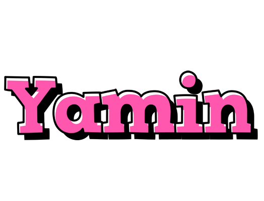 Yamin girlish logo