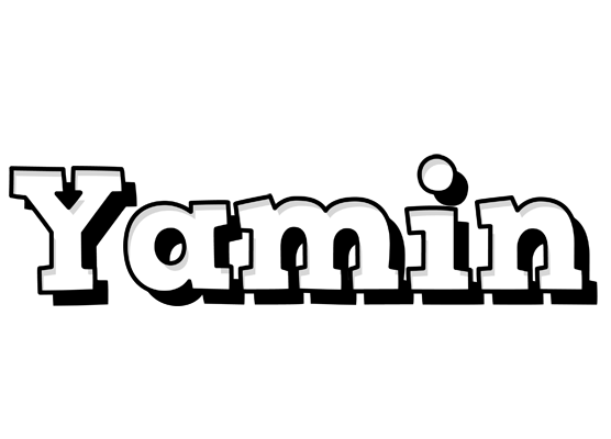 Yamin snowing logo