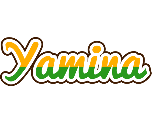 Yamina banana logo