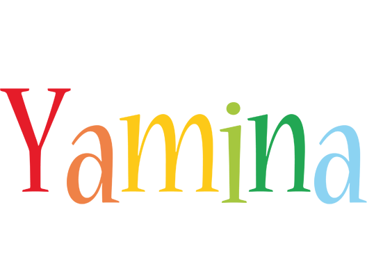 Yamina birthday logo