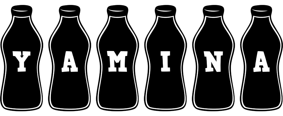Yamina bottle logo