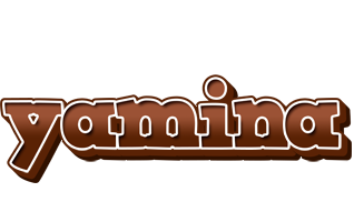 Yamina brownie logo