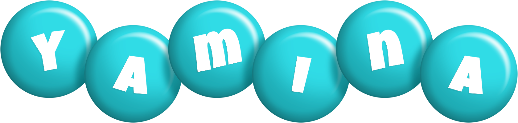 Yamina candy-azur logo