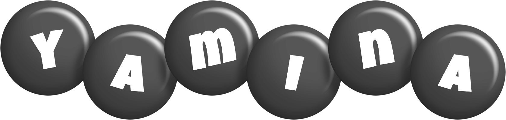 Yamina candy-black logo