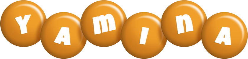 Yamina candy-orange logo