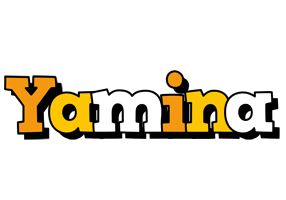 Yamina cartoon logo