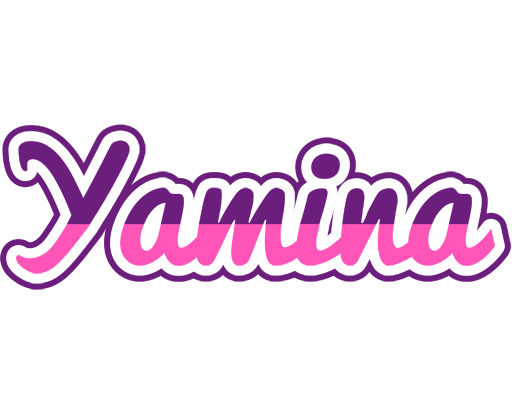Yamina cheerful logo