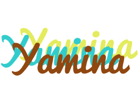 Yamina cupcake logo