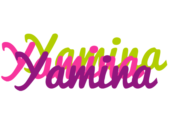 Yamina flowers logo