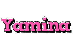 Yamina girlish logo