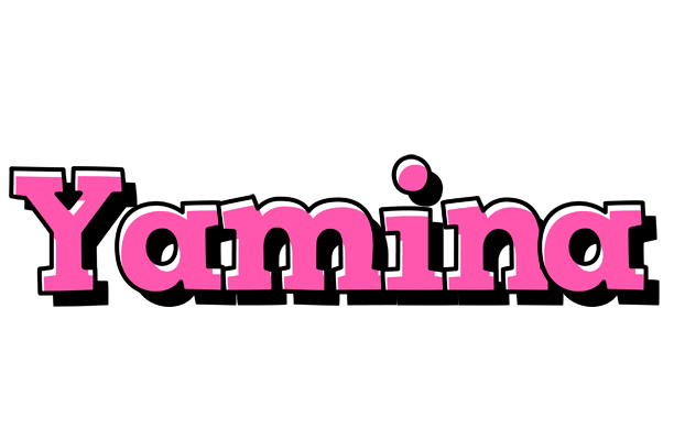 Yamina girlish logo