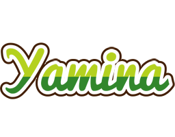 Yamina golfing logo