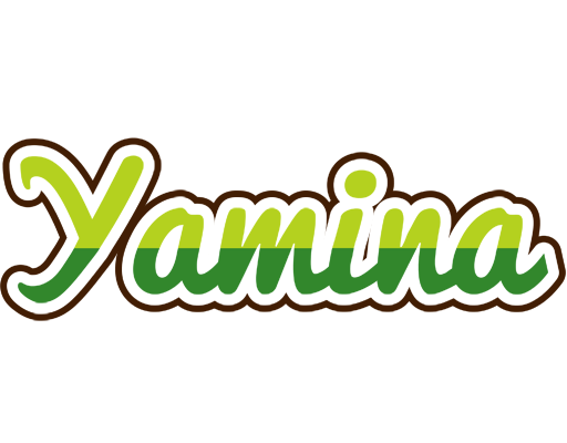 Yamina golfing logo