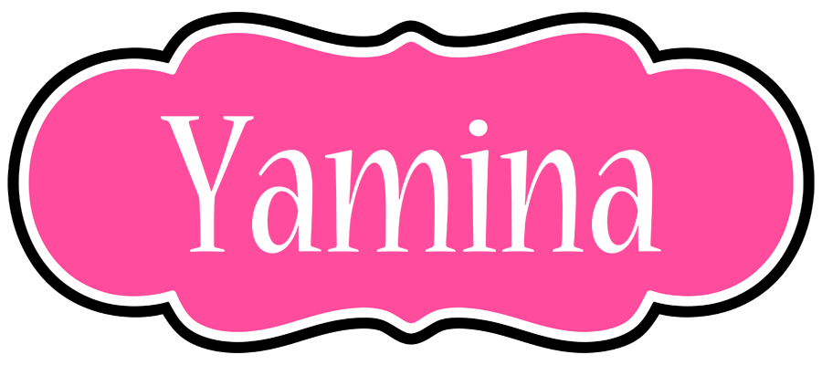 Yamina invitation logo