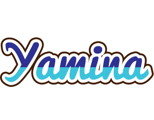 Yamina raining logo