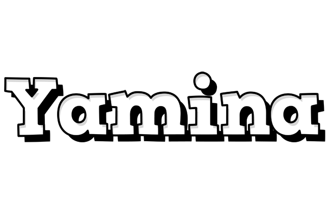 Yamina snowing logo