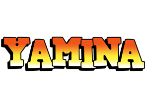 Yamina sunset logo