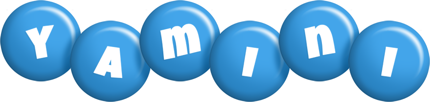 Yamini candy-blue logo