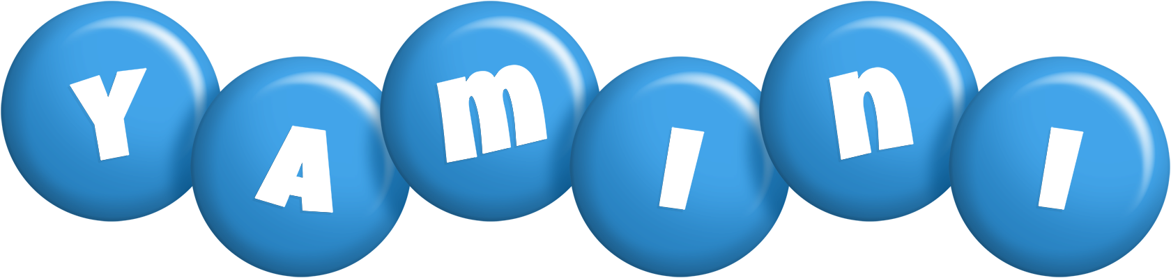 Yamini candy-blue logo
