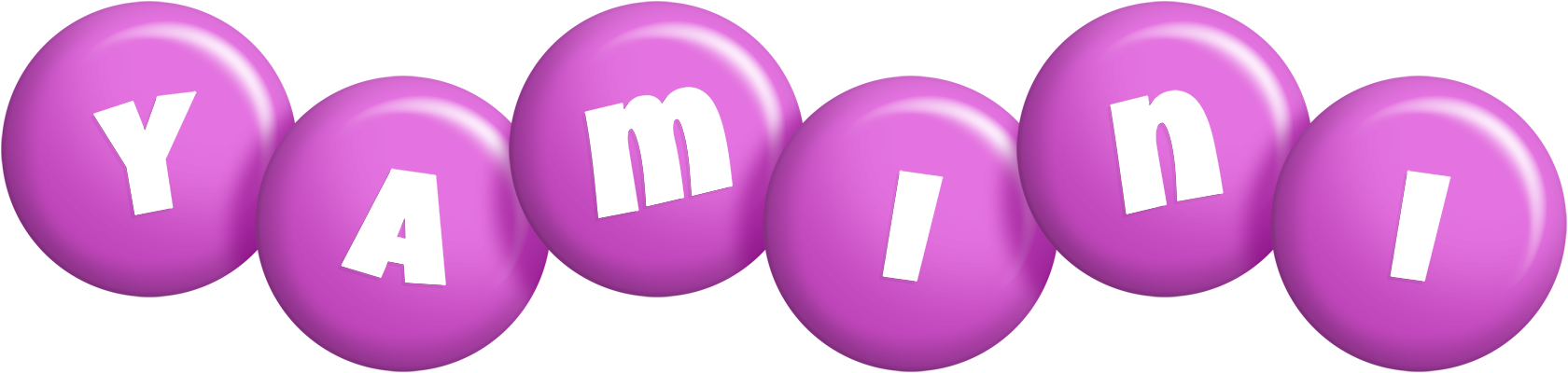 Yamini candy-purple logo