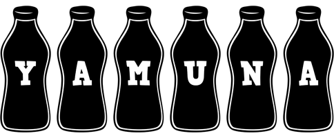 Yamuna bottle logo