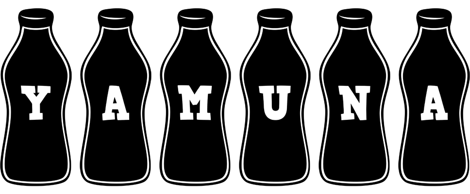 Yamuna bottle logo