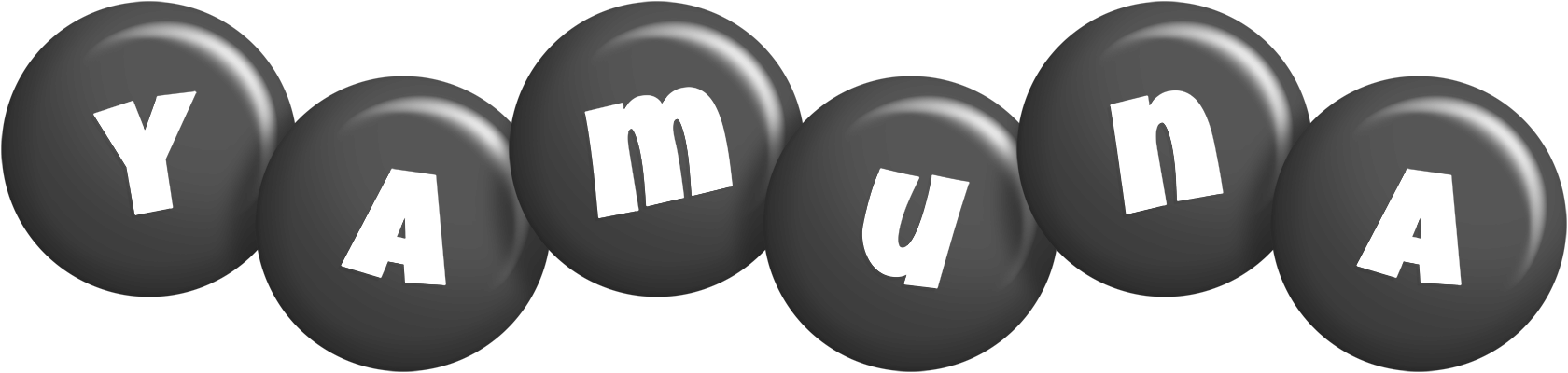Yamuna candy-black logo