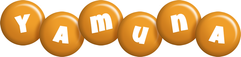 Yamuna candy-orange logo