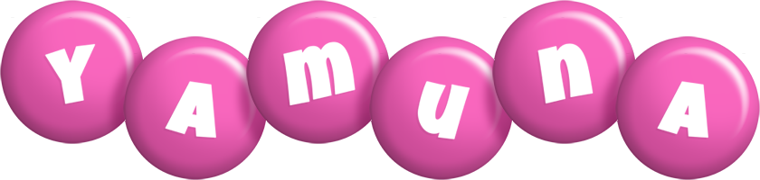 Yamuna candy-pink logo