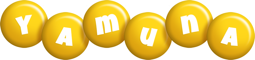 Yamuna candy-yellow logo