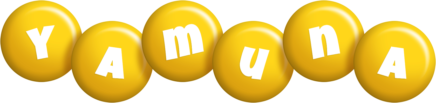 Yamuna candy-yellow logo