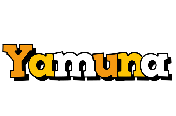 Yamuna cartoon logo