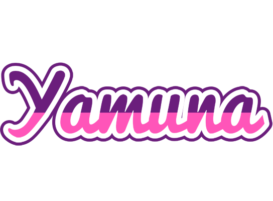Yamuna cheerful logo