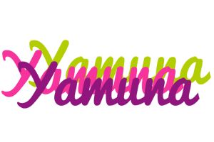 Yamuna flowers logo