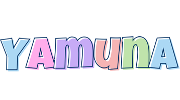 Yamuna pastel logo